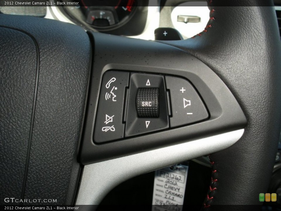 Black Interior Controls for the 2012 Chevrolet Camaro ZL1 #65589596