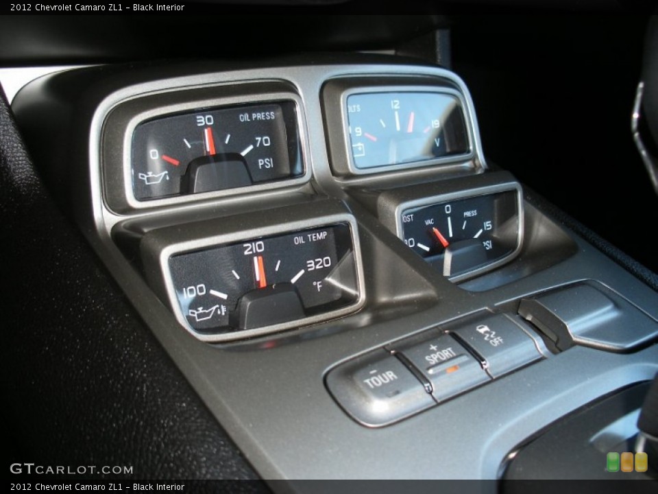 Black Interior Gauges for the 2012 Chevrolet Camaro ZL1 #65589680