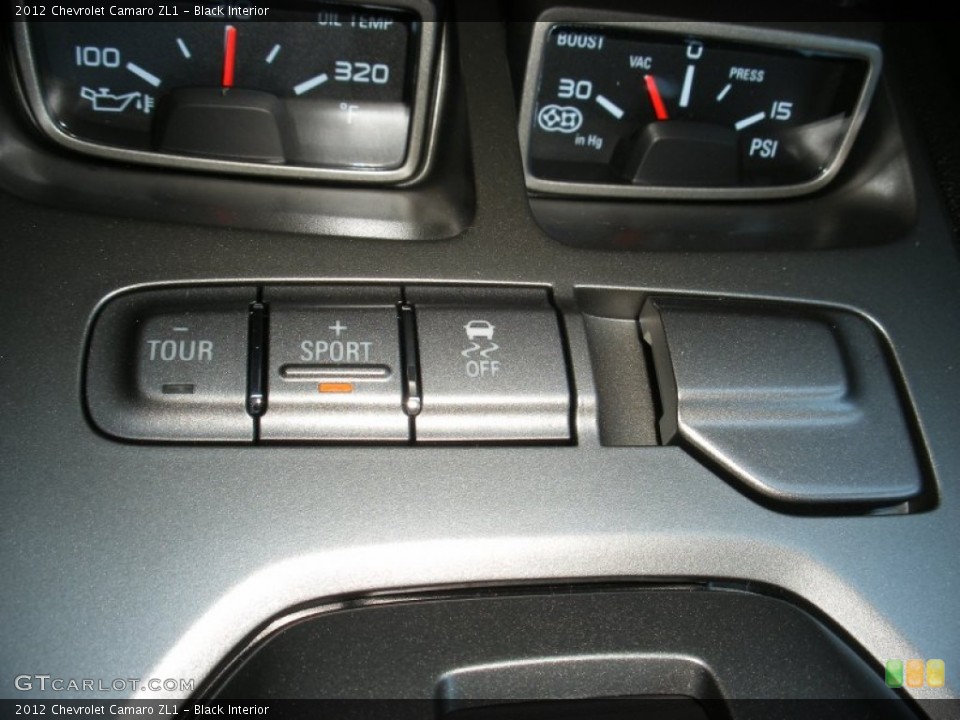 Black Interior Controls for the 2012 Chevrolet Camaro ZL1 #65589689
