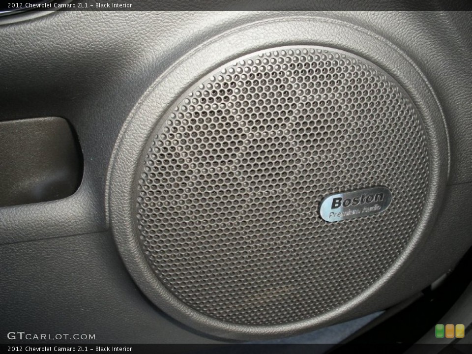 Black Interior Audio System for the 2012 Chevrolet Camaro ZL1 #65589725