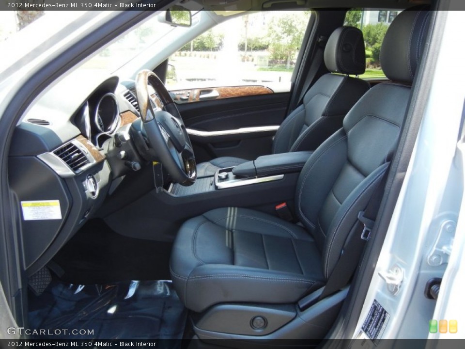 Black Interior Photo for the 2012 Mercedes-Benz ML 350 4Matic #65589998