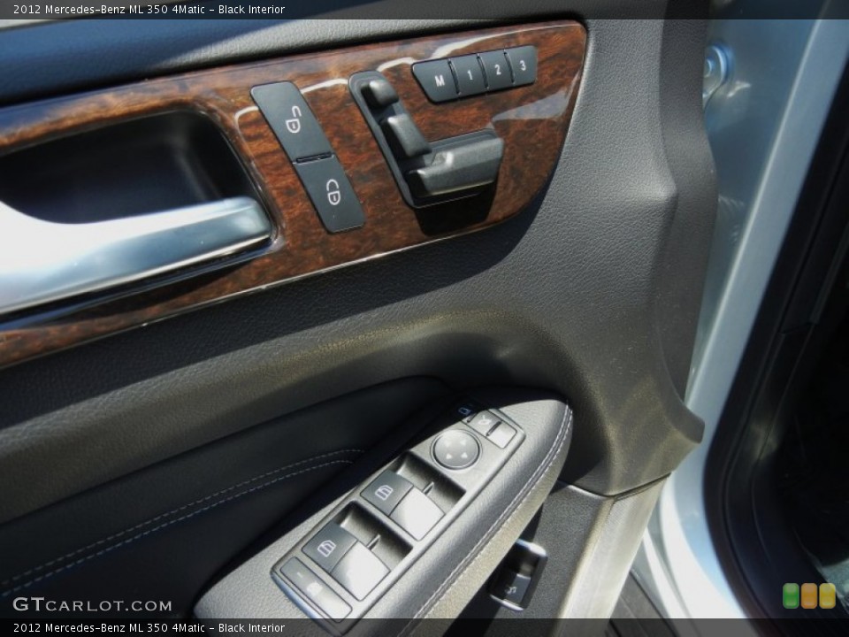 Black Interior Controls for the 2012 Mercedes-Benz ML 350 4Matic #65590016