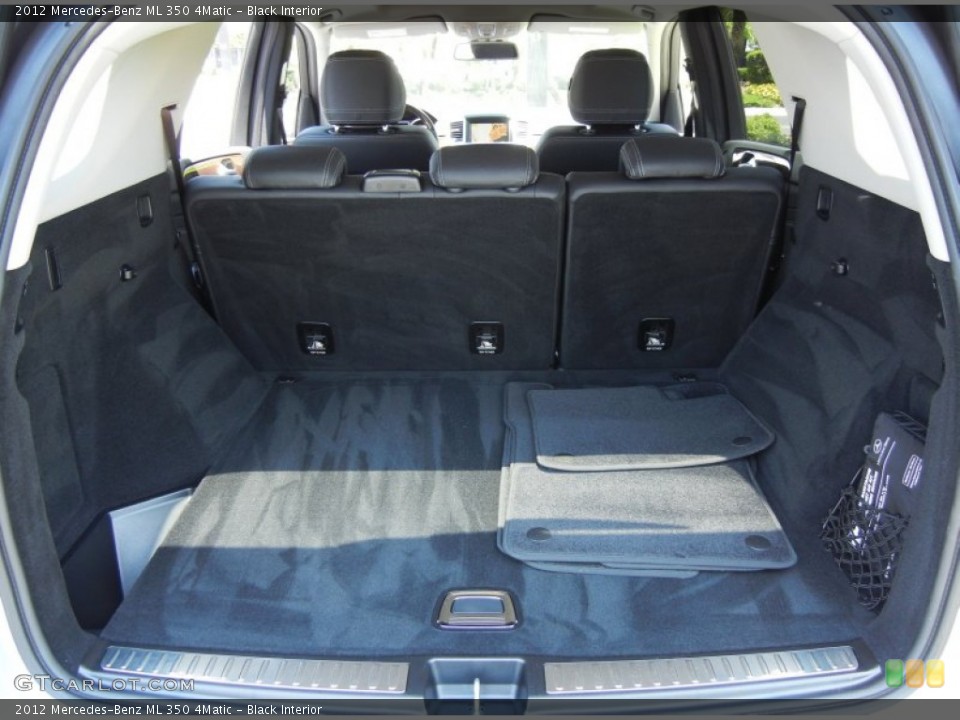 Black Interior Trunk for the 2012 Mercedes-Benz ML 350 4Matic #65590121
