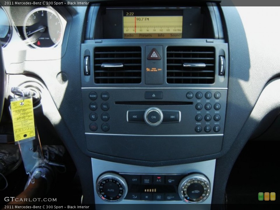 Black Interior Controls for the 2011 Mercedes-Benz C 300 Sport #65590355