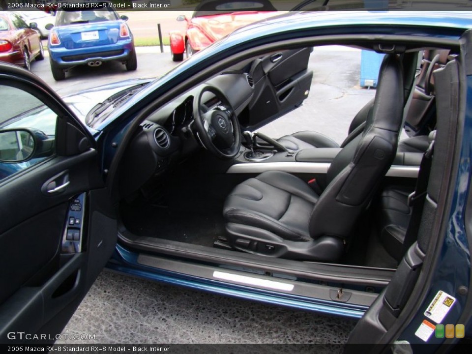 Black Interior Photo for the 2006 Mazda RX-8  #65591984
