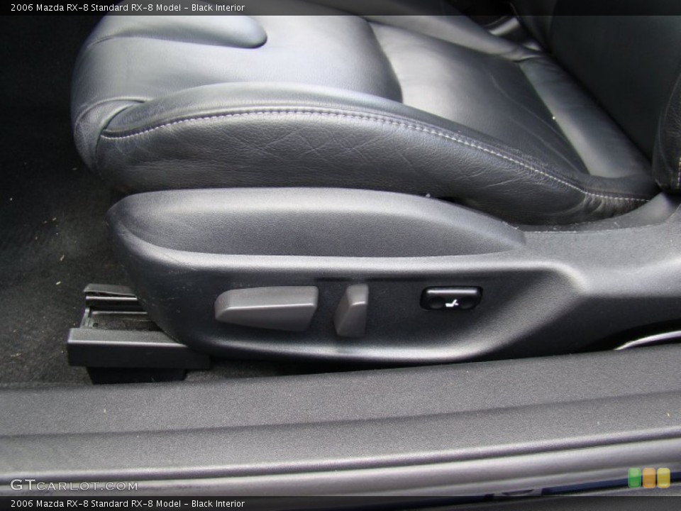 Black Interior Front Seat for the 2006 Mazda RX-8  #65591993