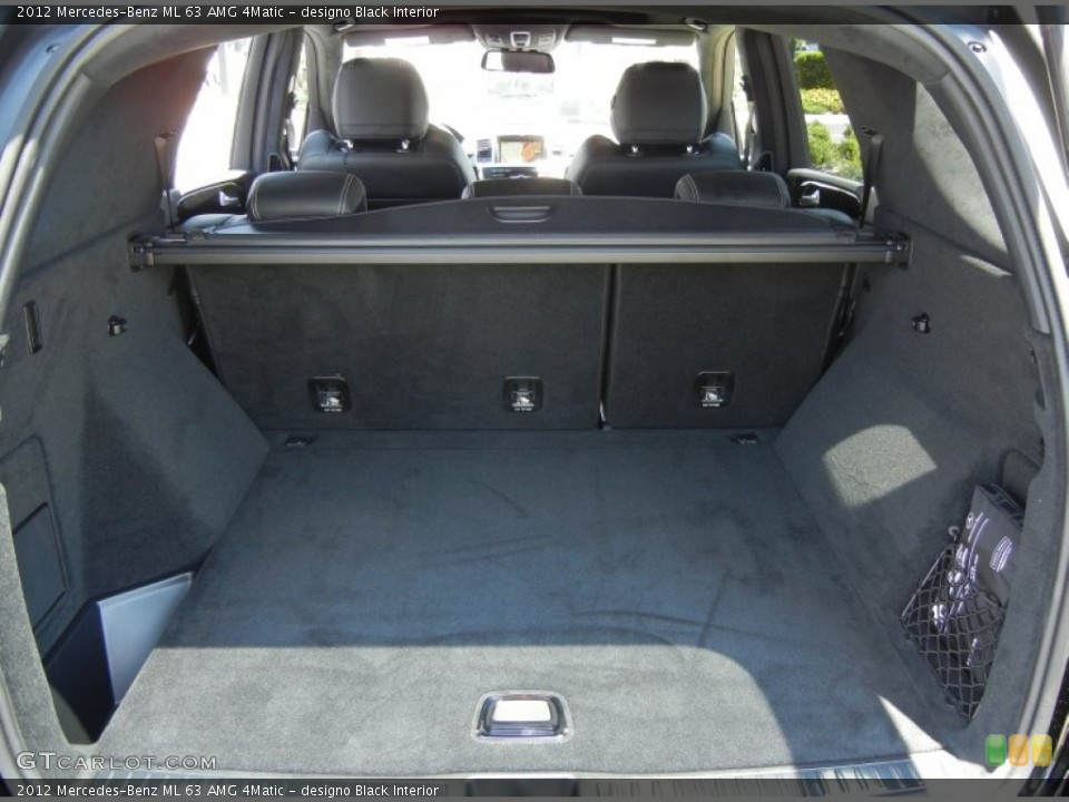 designo Black Interior Trunk for the 2012 Mercedes-Benz ML 63 AMG 4Matic #65591996