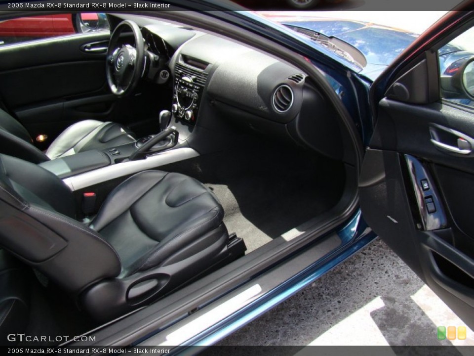 Black Interior Photo for the 2006 Mazda RX-8  #65592008