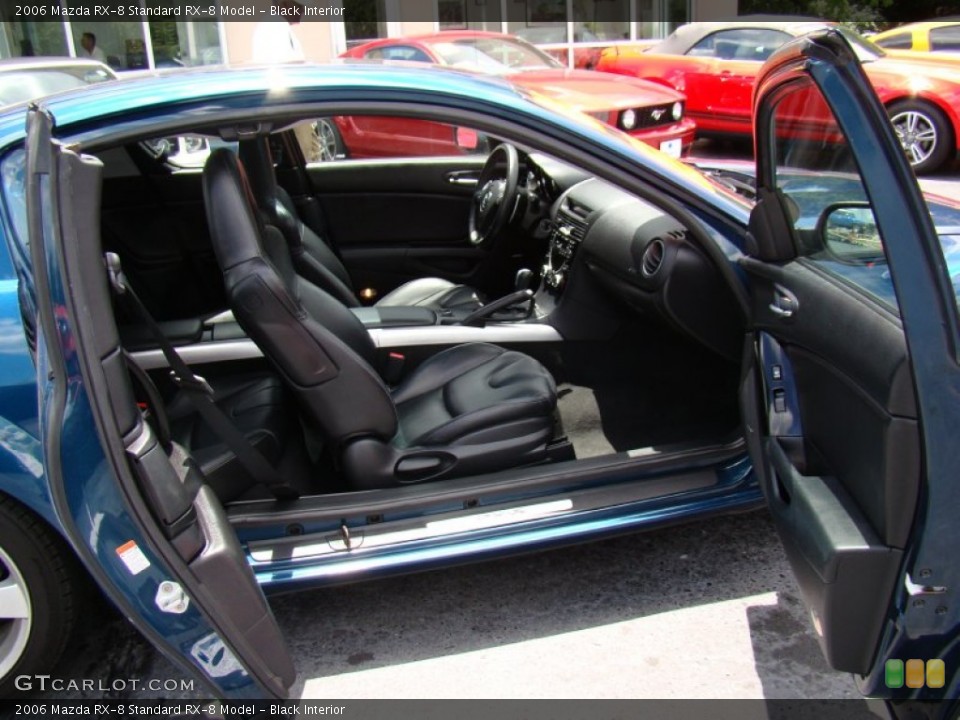 Black Interior Photo for the 2006 Mazda RX-8  #65592017