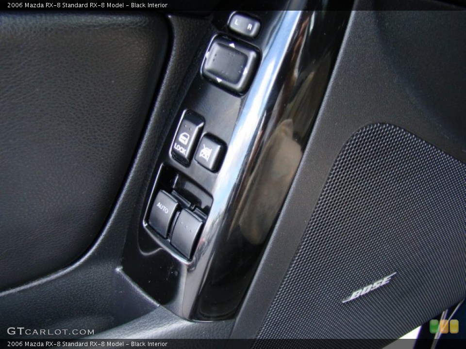 Black Interior Controls for the 2006 Mazda RX-8  #65592059