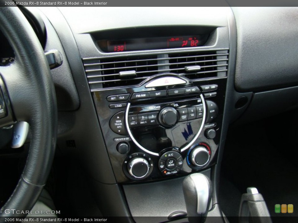Black Interior Controls for the 2006 Mazda RX-8  #65592068