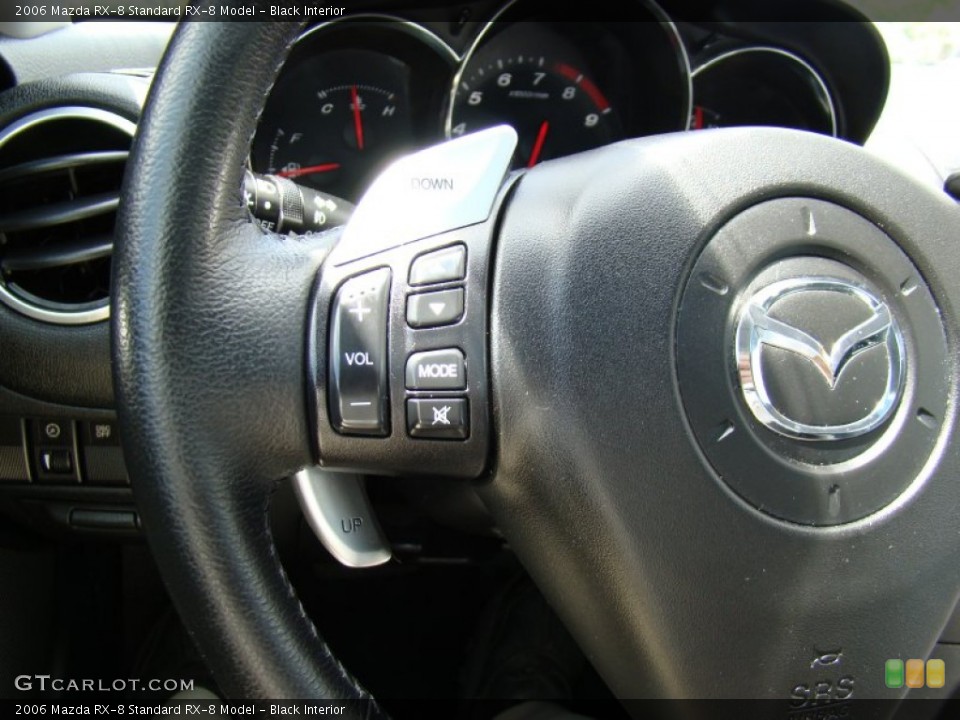 Black Interior Controls for the 2006 Mazda RX-8  #65592095
