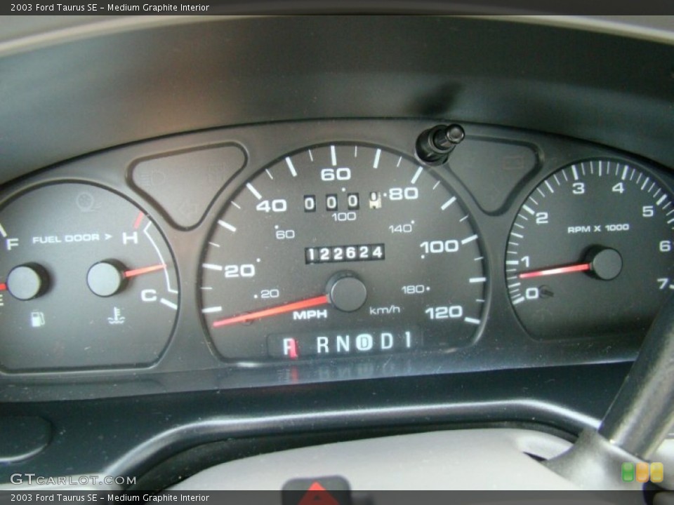 Medium Graphite Interior Gauges for the 2003 Ford Taurus SE #65592515