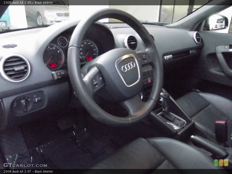 Black Interior Dashboard for the 2008 Audi A3 2.0T #65594066