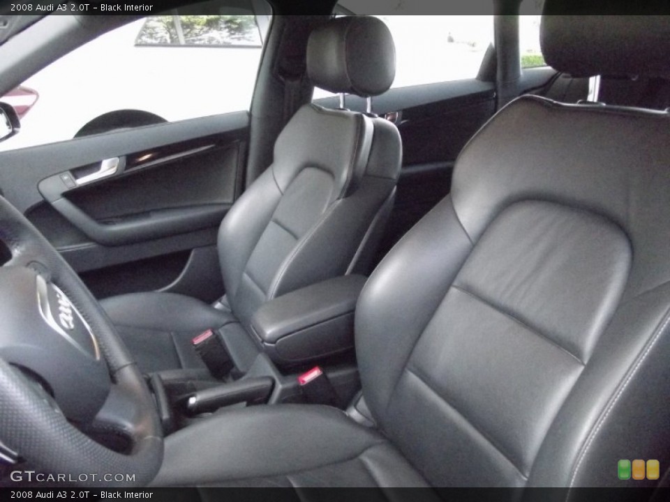 Black Interior Photo for the 2008 Audi A3 2.0T #65594075