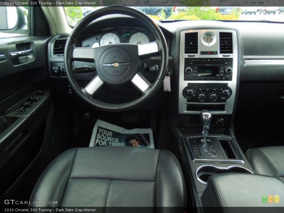 Dark Slate Gray Interior Dashboard for the 2010 Chrysler 300 Touring #65594549