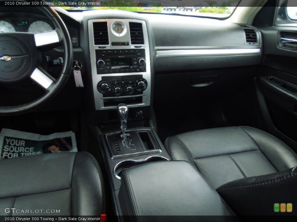 Dark Slate Gray Interior Dashboard for the 2010 Chrysler 300 Touring #65594555