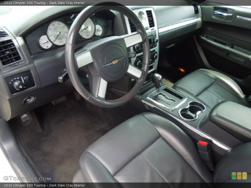 Dark Slate Gray Interior Prime Interior for the 2010 Chrysler 300 Touring #65594610