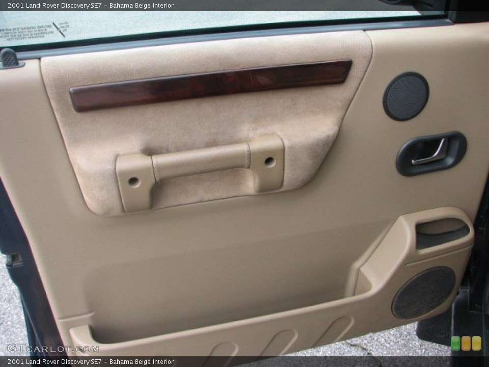 Bahama Beige Interior Door Panel for the 2001 Land Rover Discovery SE7 #65596853