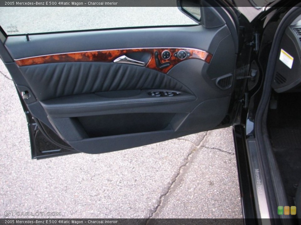 Charcoal Interior Door Panel for the 2005 Mercedes-Benz E 500 4Matic Wagon #65597102