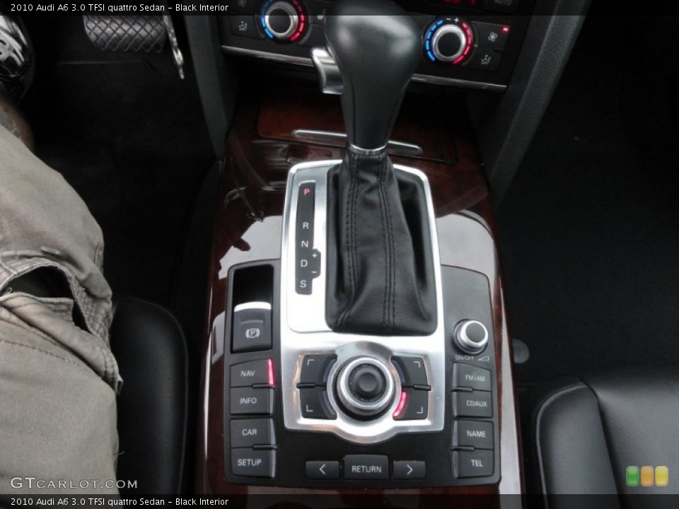 Black Interior Transmission for the 2010 Audi A6 3.0 TFSI quattro Sedan #65599232