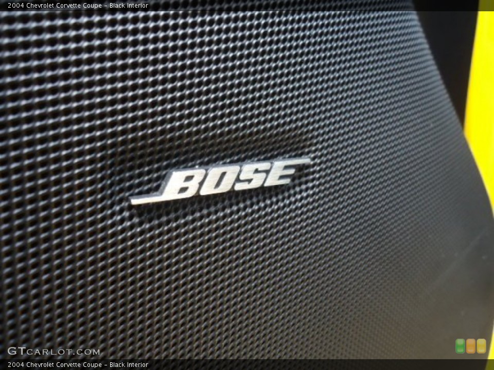 Black Interior Audio System for the 2004 Chevrolet Corvette Coupe #65599586