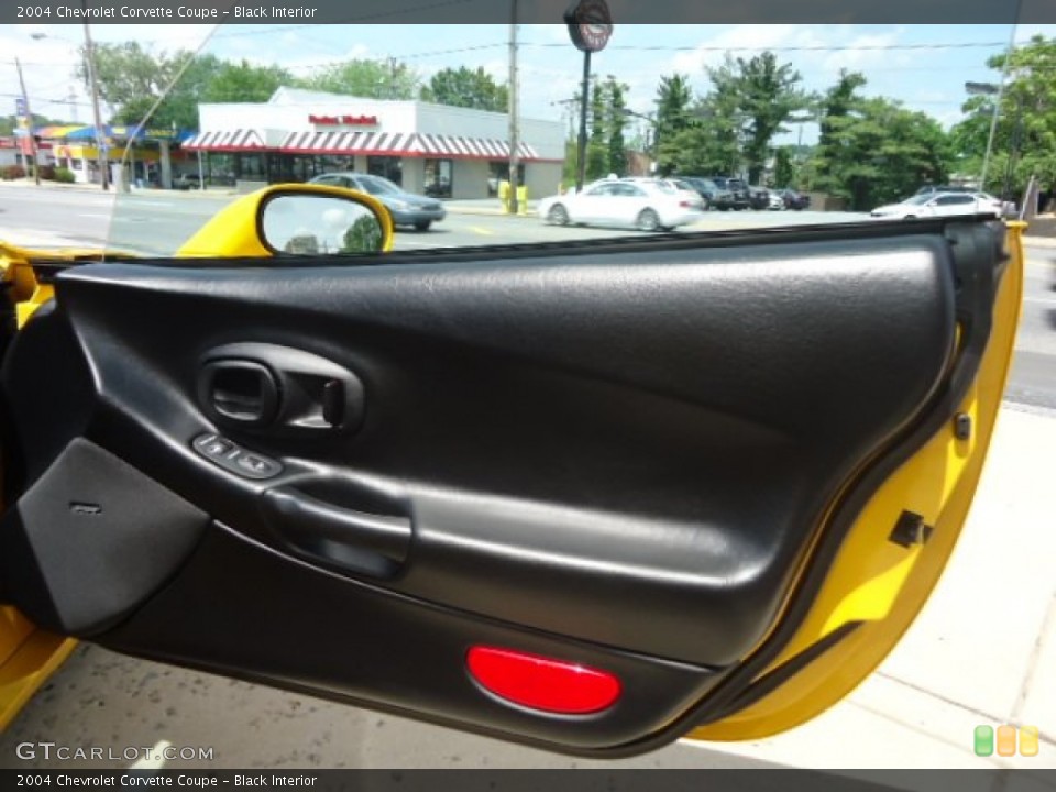 Black Interior Door Panel for the 2004 Chevrolet Corvette Coupe #65599685