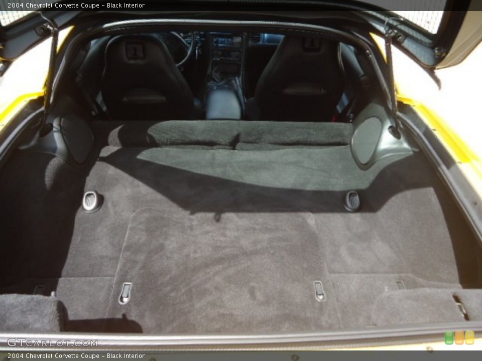 Black Interior Trunk for the 2004 Chevrolet Corvette Coupe #65599772