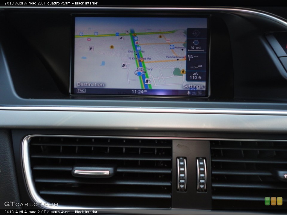 Black Interior Navigation for the 2013 Audi Allroad 2.0T quattro Avant #65599982