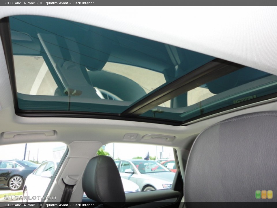 Black Interior Sunroof for the 2013 Audi Allroad 2.0T quattro Avant #65599991
