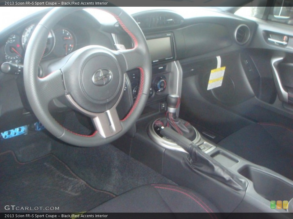 Black/Red Accents Interior Photo for the 2013 Scion FR-S Sport Coupe #65601641