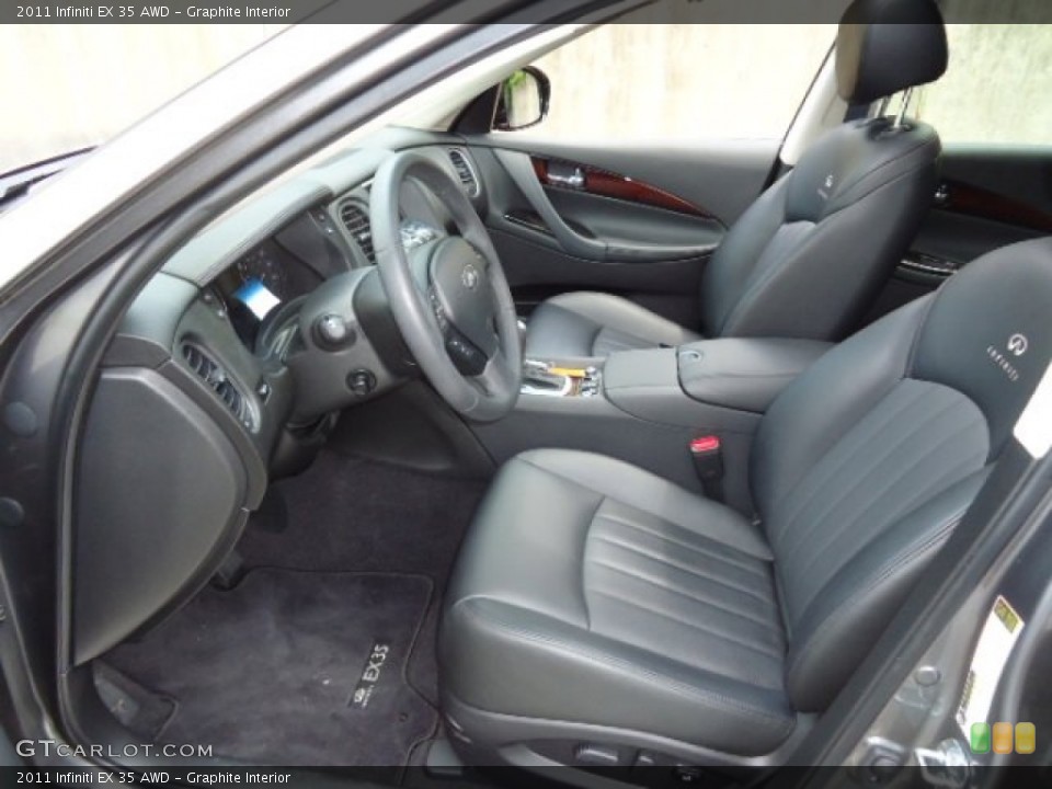 Graphite Interior Photo for the 2011 Infiniti EX 35 AWD #65603177