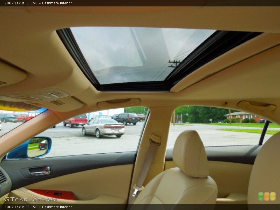 Cashmere Interior Sunroof for the 2007 Lexus ES 350 #65604653