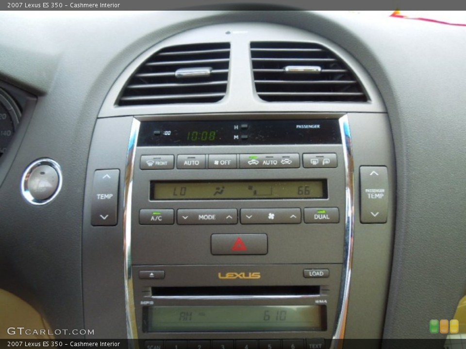 Cashmere Interior Controls for the 2007 Lexus ES 350 #65604659