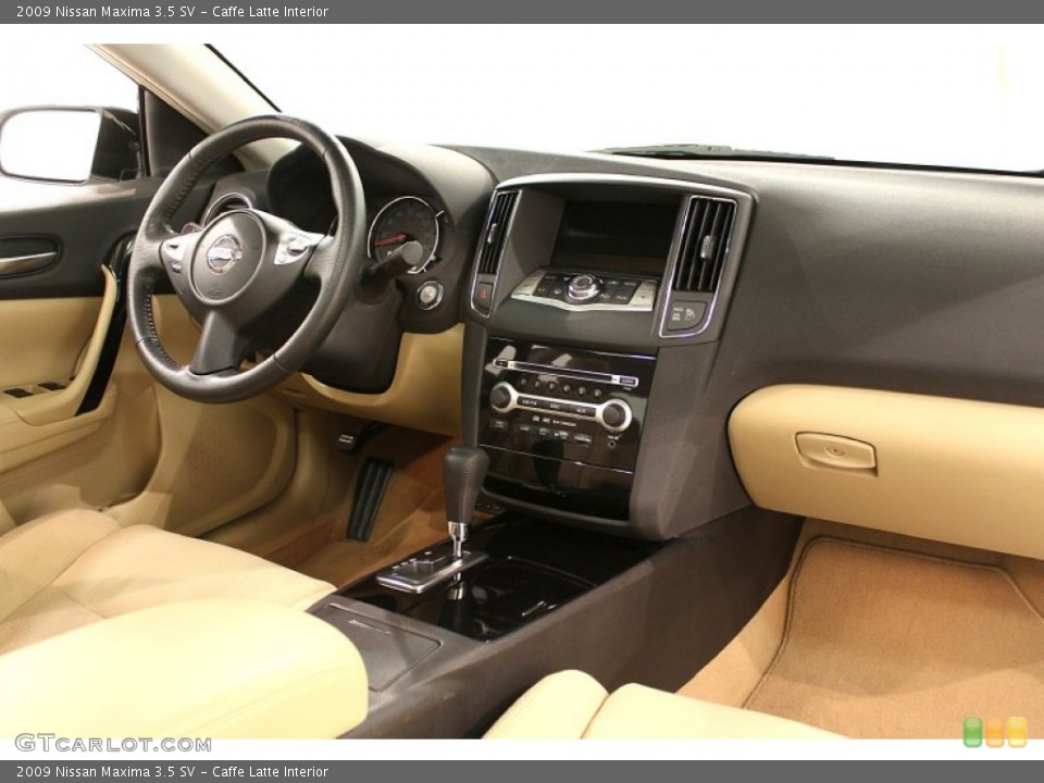 Caffe Latte Interior Dashboard for the 2009 Nissan Maxima 3.5 SV #65604983