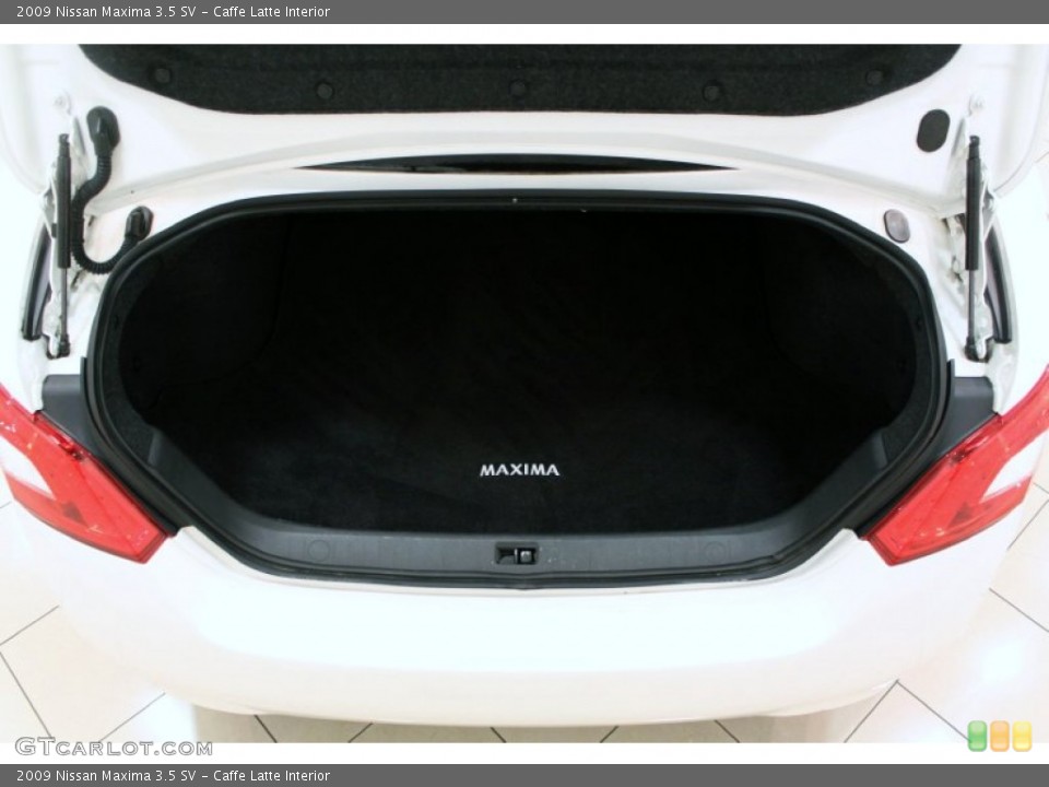 Caffe Latte Interior Trunk for the 2009 Nissan Maxima 3.5 SV #65605001
