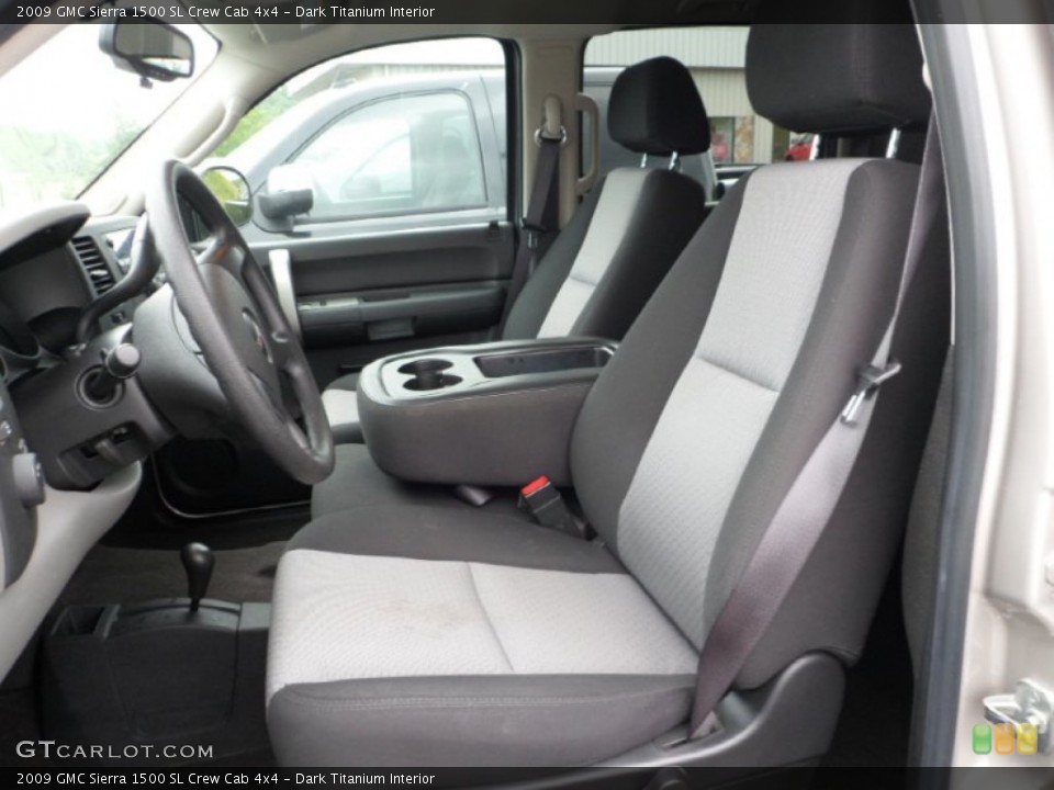 Dark Titanium Interior Photo for the 2009 GMC Sierra 1500 SL Crew Cab 4x4 #65605616
