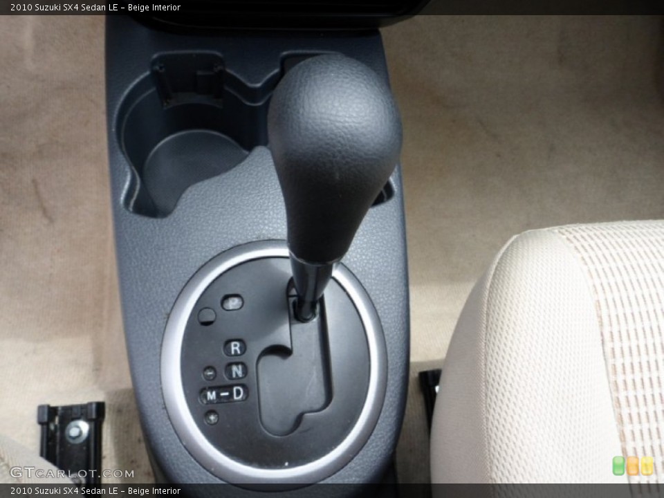 Beige Interior Transmission for the 2010 Suzuki SX4 Sedan LE #65605850
