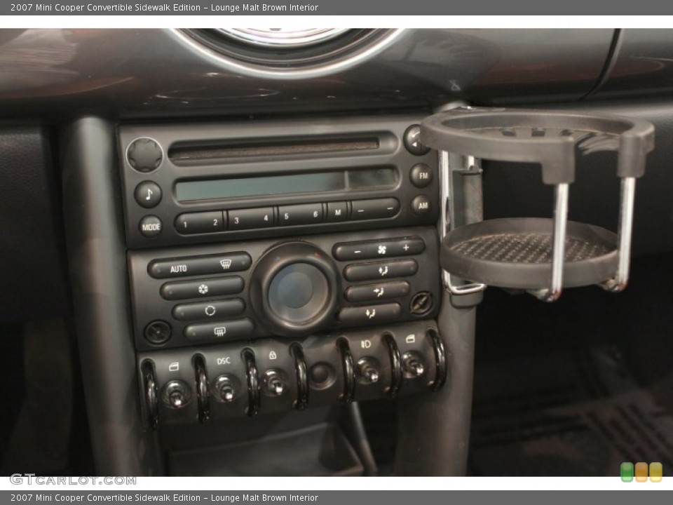 Lounge Malt Brown Interior Controls for the 2007 Mini Cooper Convertible Sidewalk Edition #65606918