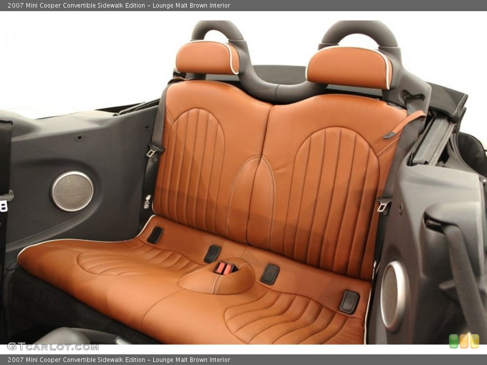 Lounge Malt Brown Interior Photo for the 2007 Mini Cooper Convertible Sidewalk Edition #65606933