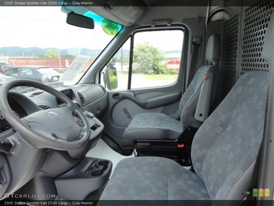 Gray Interior Photo for the 2005 Dodge Sprinter Van 2500 Cargo #65610497