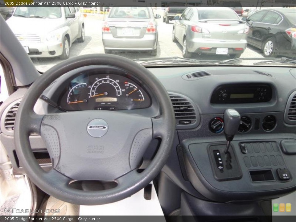 Gray Interior Dashboard for the 2005 Dodge Sprinter Van 2500 Cargo #65610500