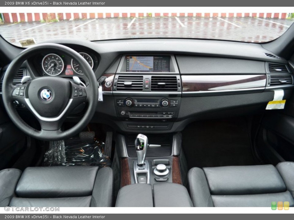 Black Nevada Leather Interior Dashboard for the 2009 BMW X6 xDrive35i #65616132