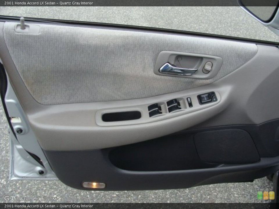 Quartz Gray Interior Door Panel for the 2001 Honda Accord LX Sedan #65617341