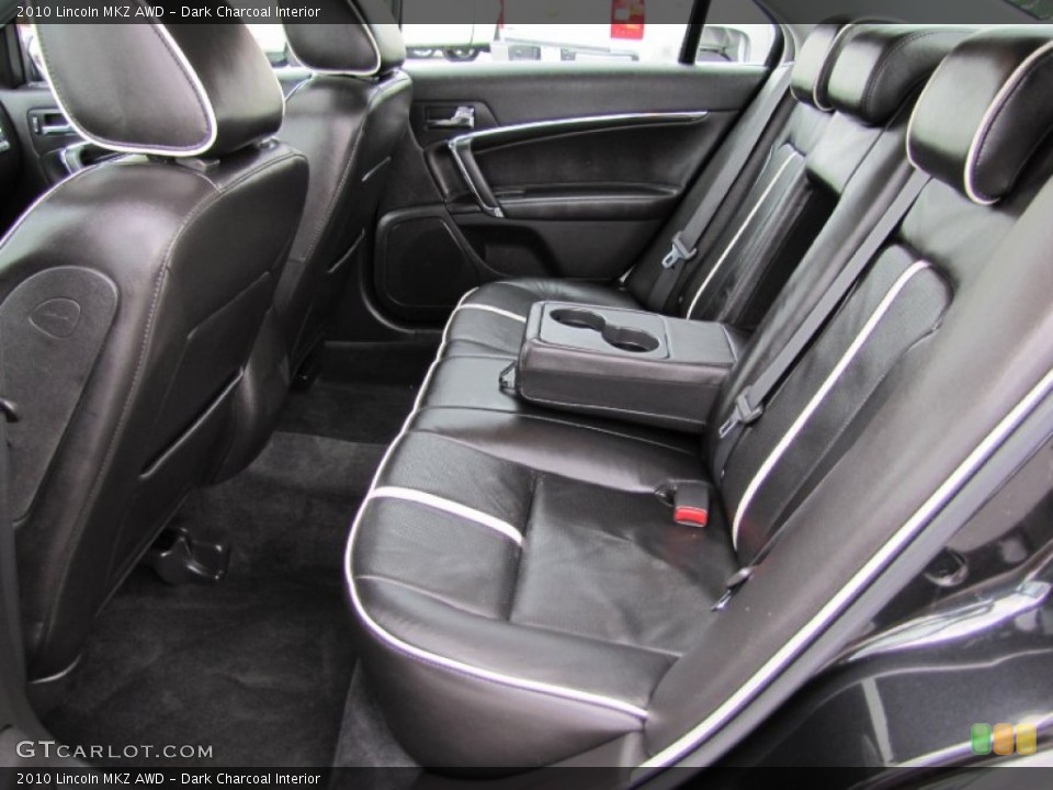Dark Charcoal Interior Rear Seat for the 2010 Lincoln MKZ AWD #65618541