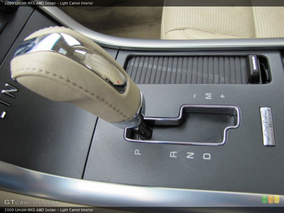 Light Camel Interior Transmission for the 2009 Lincoln MKS AWD Sedan #65618778