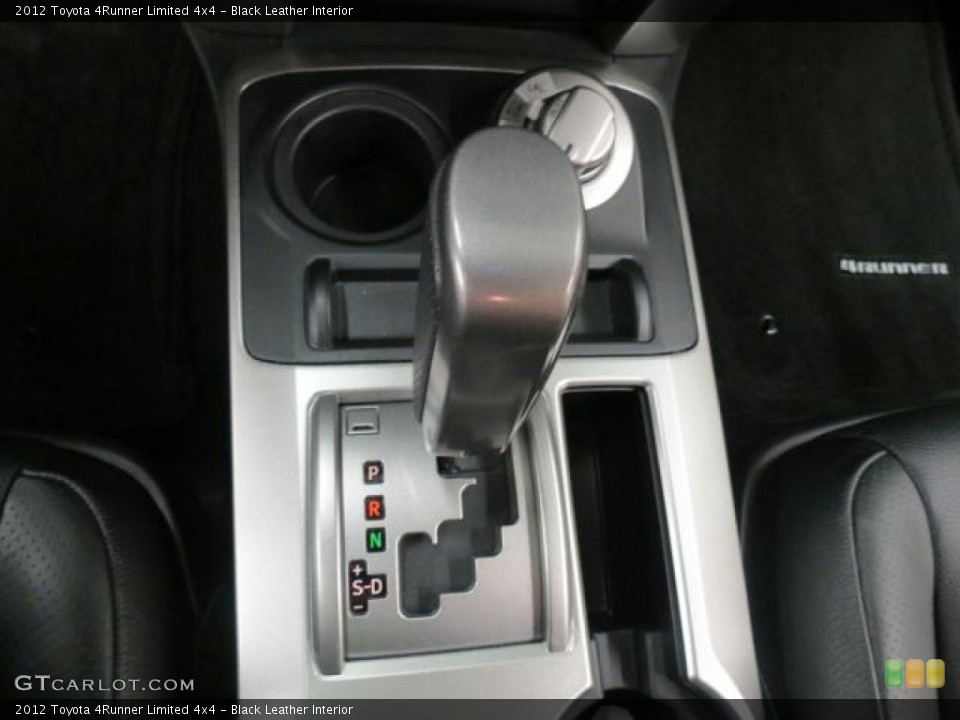Black Leather Interior Transmission for the 2012 Toyota 4Runner Limited 4x4 #65622285