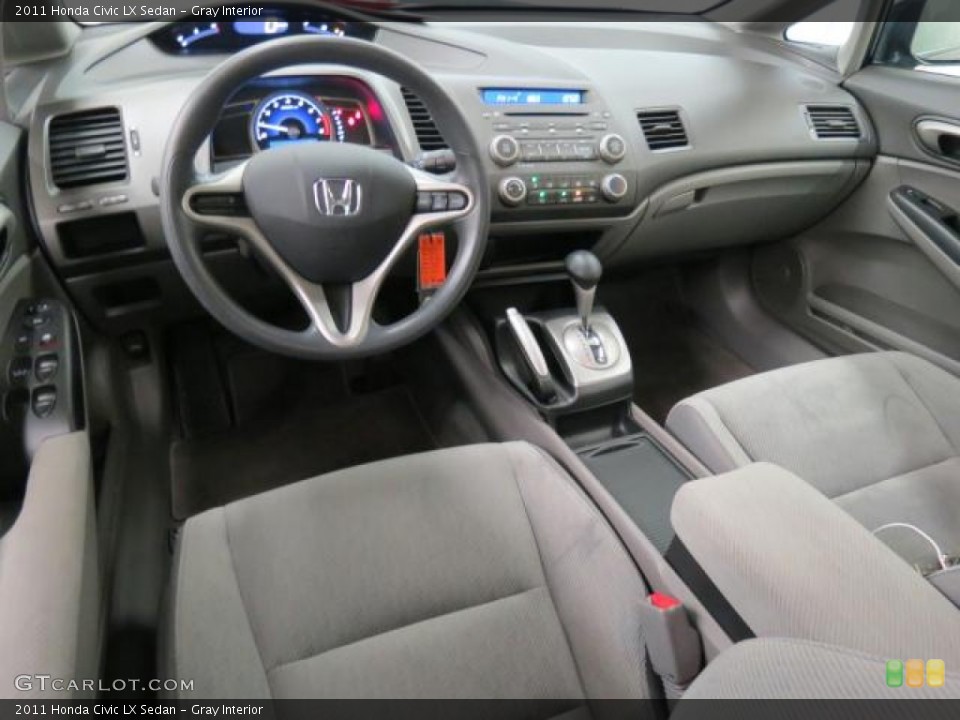 Gray Interior Dashboard for the 2011 Honda Civic LX Sedan #65623761