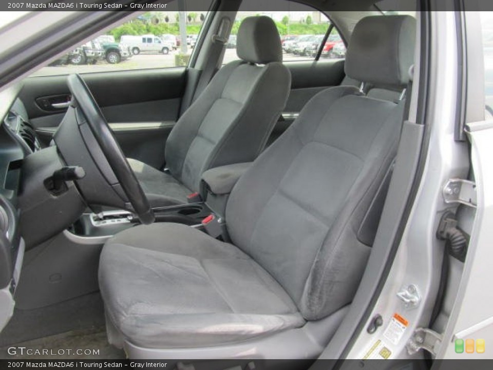 Gray Interior Photo for the 2007 Mazda MAZDA6 i Touring Sedan #65623887