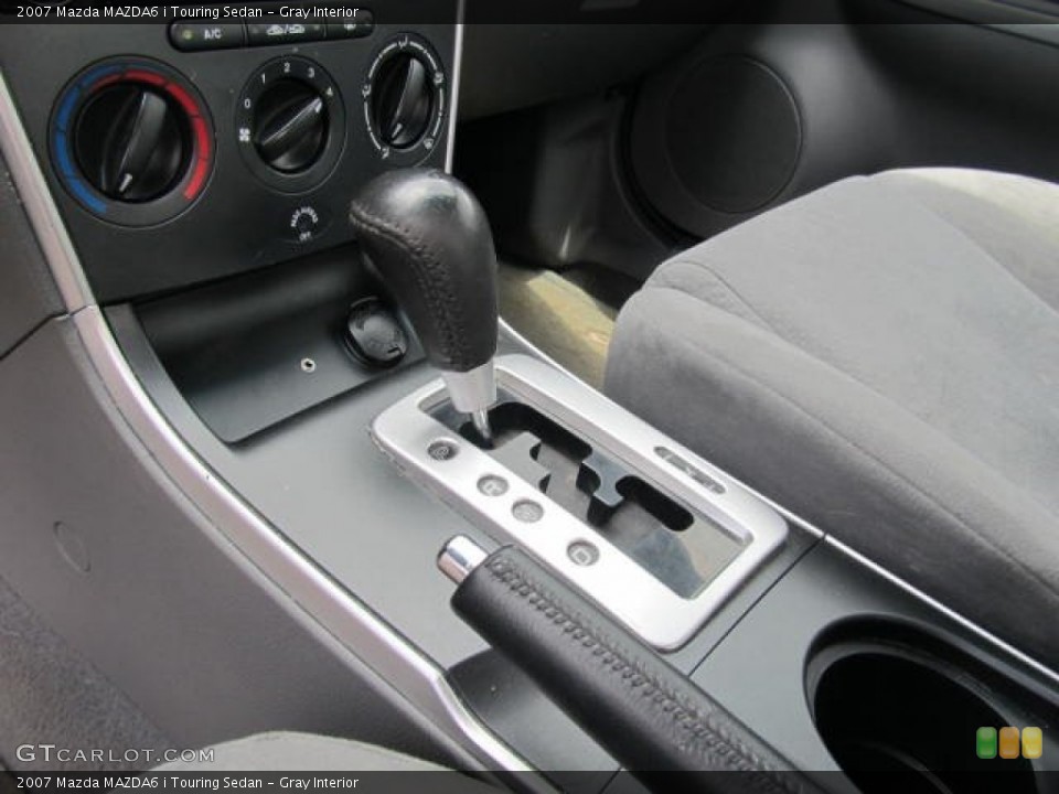 Gray Interior Transmission for the 2007 Mazda MAZDA6 i Touring Sedan #65623905